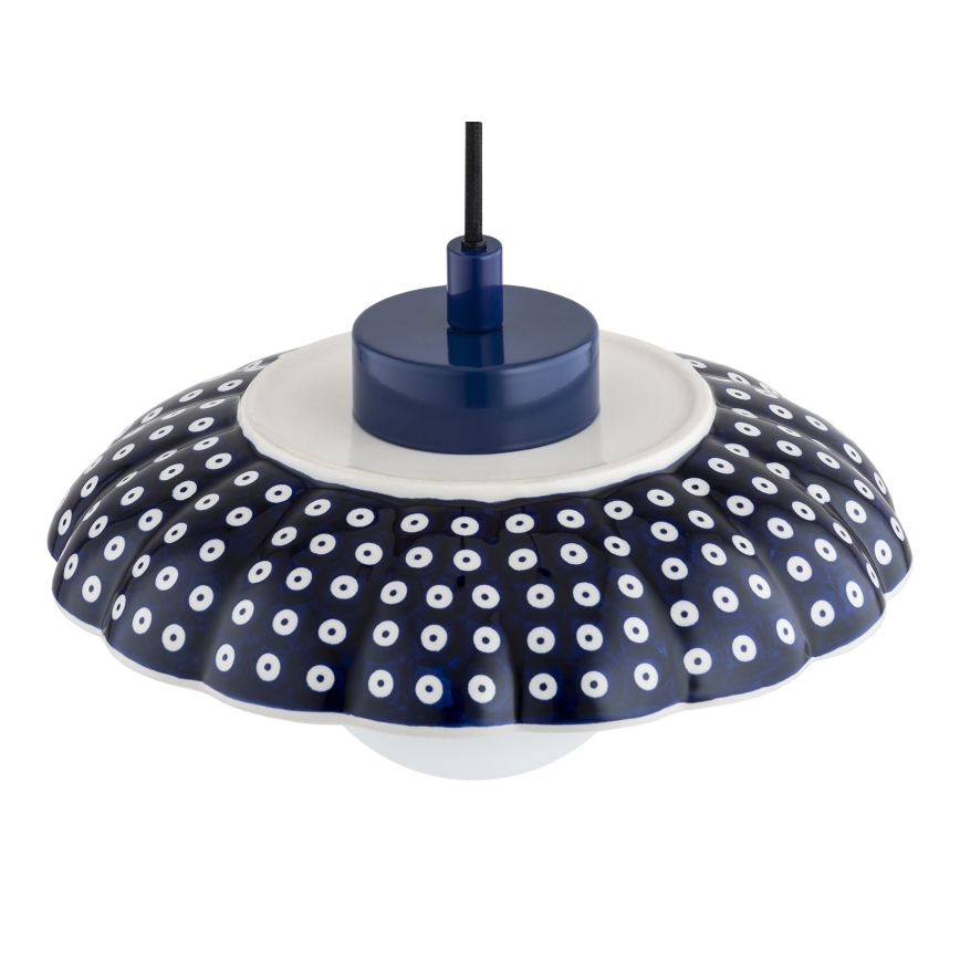 Argon 8948 - Pakaramā lampa uz troses BOLL 1xG9/6W/230V zila