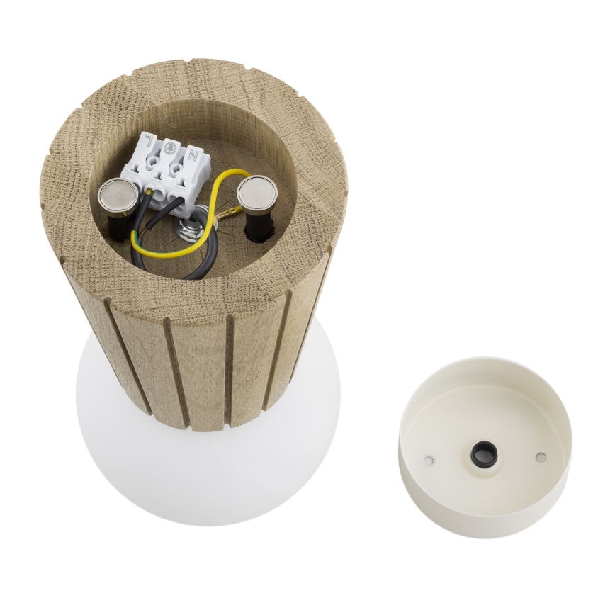 Argon 8973 - Vannas istabas griestu gaismeklis VOLANTE 1xG9/6W/230V IP44 Ø 12 cm bēšs