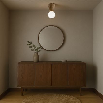 Argon 8974 - Griestu lampa vannas istabai VOLANTE 1xG9/6W/230V IP44 Ø 12 cm brūna