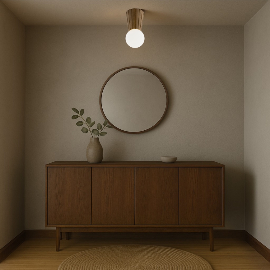 Argon 8974 - Griestu lampa vannas istabai VOLANTE 1xG9/6W/230V IP44 Ø 12 cm brūna