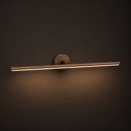 Argon 8995 - LED gaismeklis gleznām MIRI LED/10,8W/230V 3000K 60 cm brūns