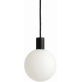 Argon 9005 - Āra lustra ar trosi ORE 1xG9/6W/230V melna