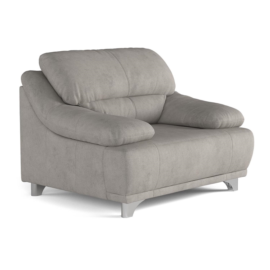 Armchair RIMINI gaiši pelēka