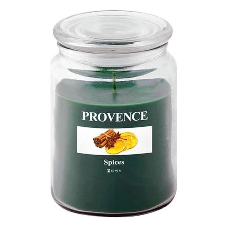 Aromātiskā svece SPICES, 510 g — degšanas ilgums 85–95 stundas