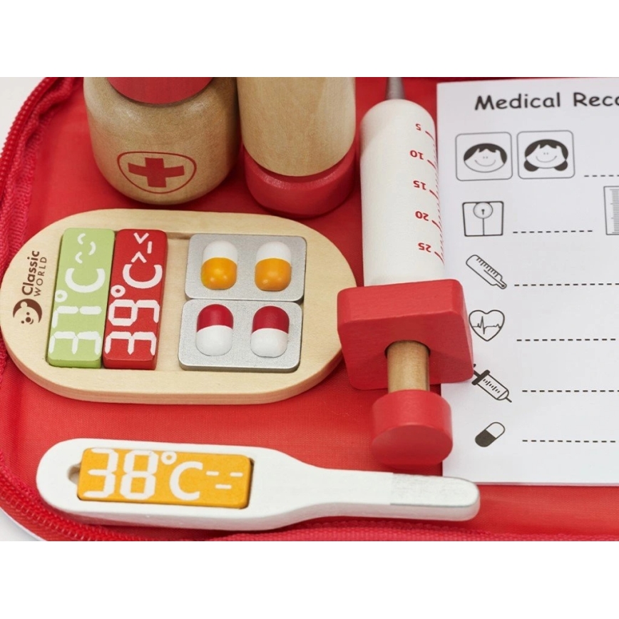 Ārsta koferis ar piederumiem