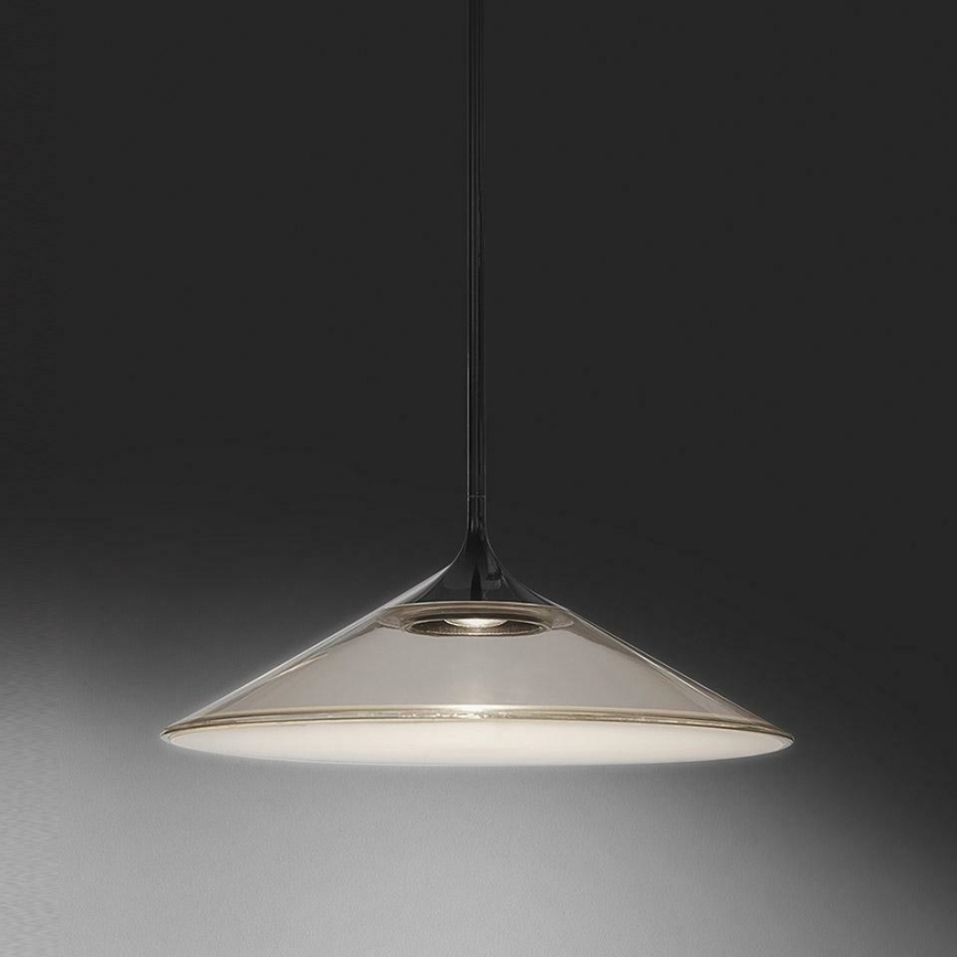 Artemide 0352030A - LED Aptumšojama lustra ar auklu ORSA LED/20W/230V 3000K d. 24,5 cm