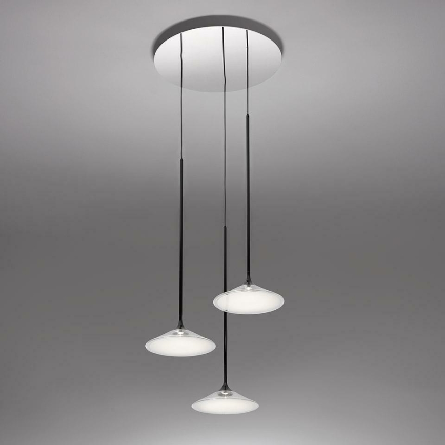 Artemide 0353030A - LED Aptumšojama lustra ar auklu ORSA CLUSTER LED/22W/230V 3000K