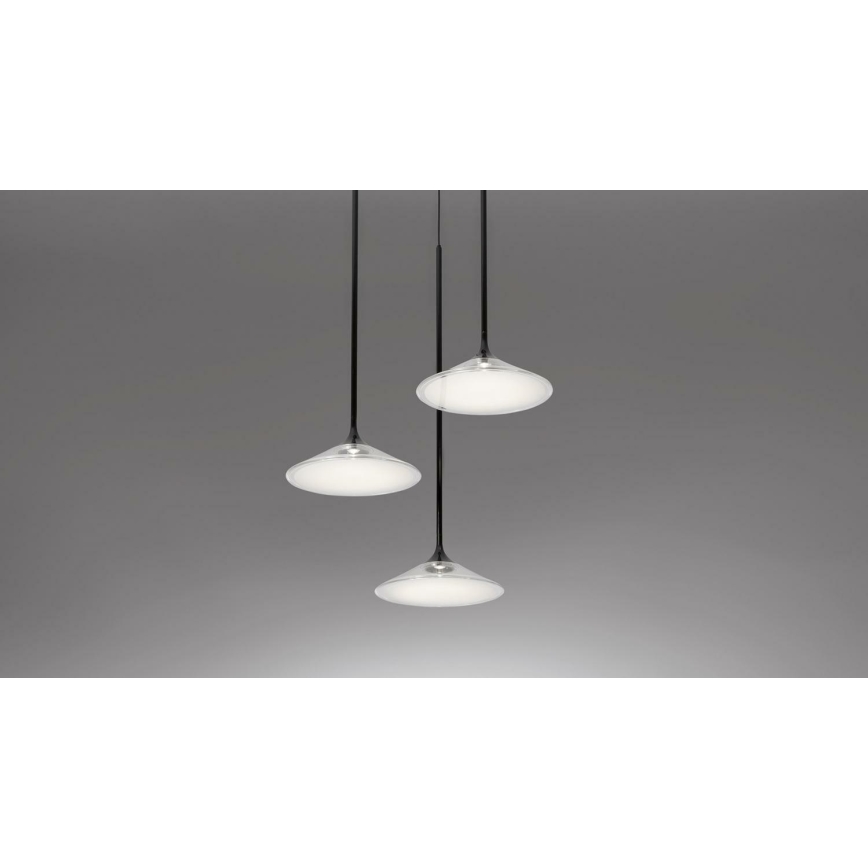 Artemide 0353030A - LED Aptumšojama lustra ar auklu ORSA CLUSTER LED/22W/230V 3000K