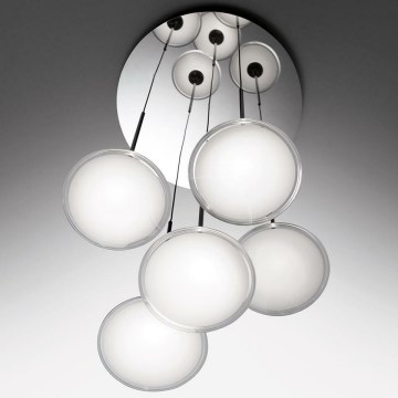 Artemide 0355030A - LED Aptumšojama lustra ar auklu ORSA CLUSTER LED/37W/230V 3000K