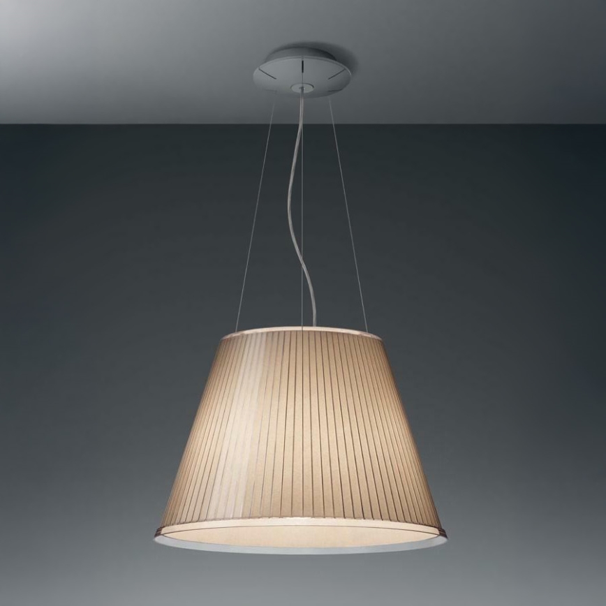 Artemide 1124020A - Lustra ar auklu CHOOSE MEGA 3xE27/12W/230V d. 55 cm bēša