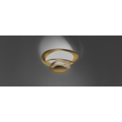 Artemide 1253120A - LED Aptumšojama griestu lampa PIRCE LED/44W/230V 3000K zelta