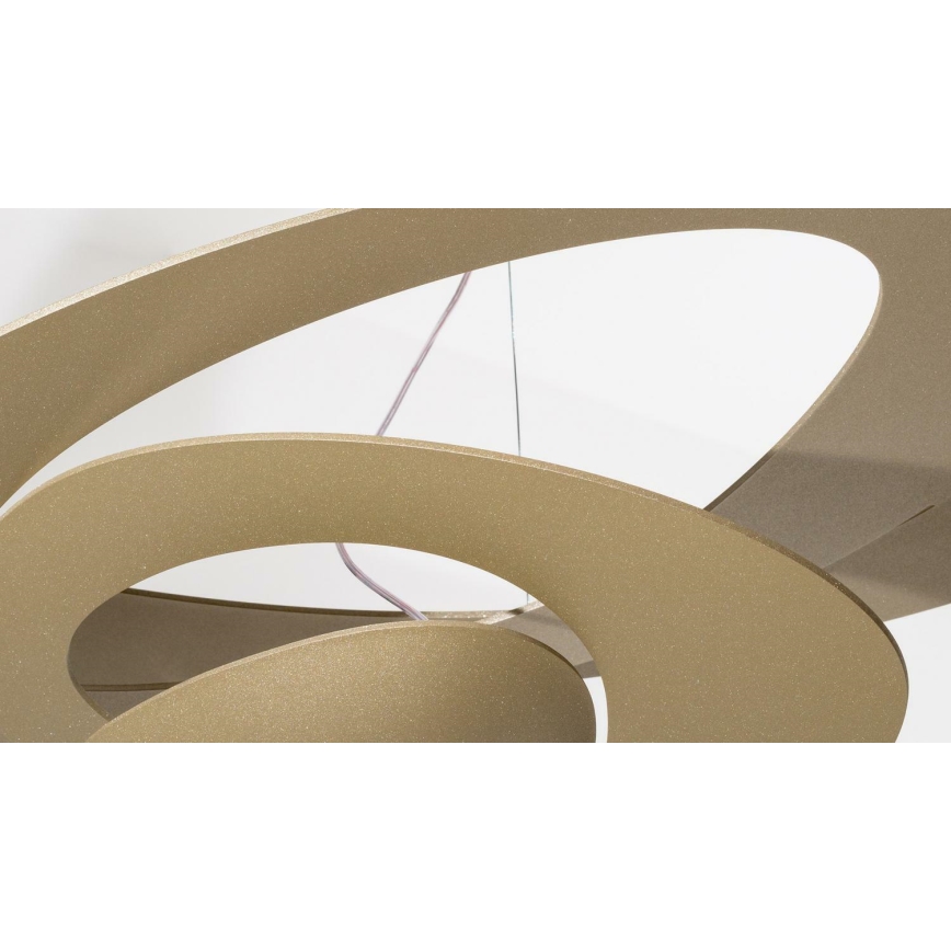 Artemide 1254120A - LED Aptumšojama lustra ar auklu PIRCE LED/44W/230V 3000K zelta