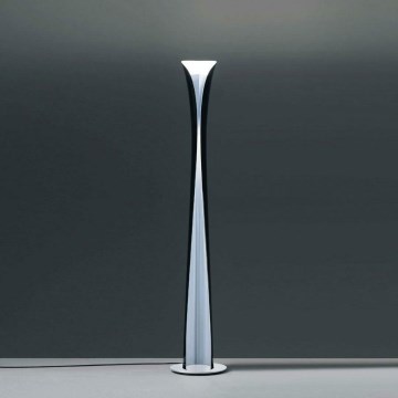 Artemide 1361010A - LED Grīdas stāvlampa CADMO LED/44W/230V + 1xGU10/10W/230V melna