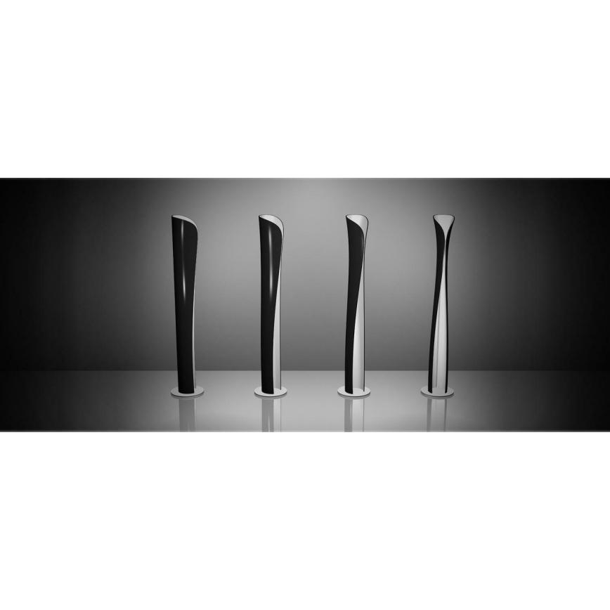 Artemide 1361010A - LED Grīdas stāvlampa CADMO LED/44W/230V + 1xGU10/10W/230V melna
