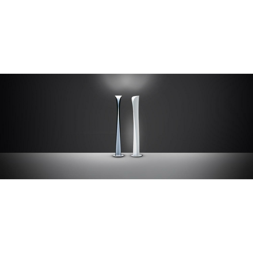 Artemide 1361010A - LED Grīdas stāvlampa CADMO LED/44W/230V + 1xGU10/10W/230V melna