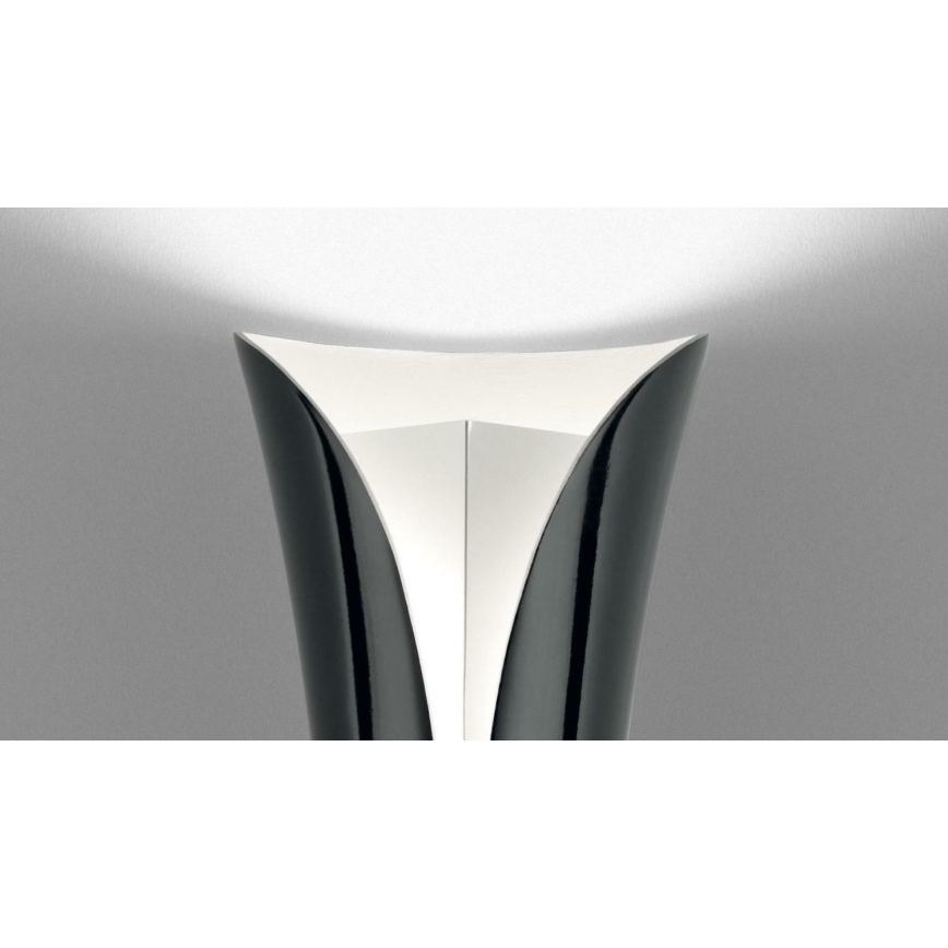 Artemide 1373010A - Sienas lampa CADMO 2xGU10/10W/230V melna