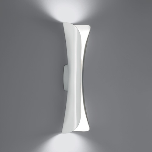 Artemide 1373020A - Sienas lampa CADMO 2xGU10/10W/230V balta