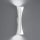 Artemide 1373020A - Sienas lampa CADMO 2xGU10/10W/230V balta