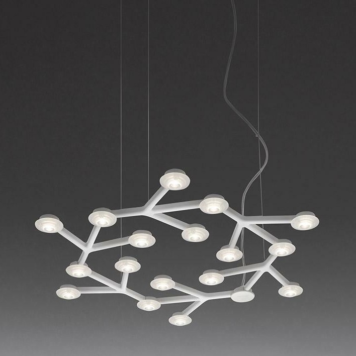 Artemide 1575050APP - LED Aptumšojama lustra ar auklu NET LED/43W/230V d. 65 cm 3000K