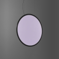 Artemide 1992230IN1APP - LED Aptumšojama lustra ar auklu DISCOVERY LED/42W/230V 2700K melna