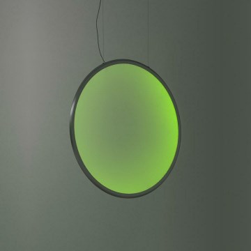 Artemide 1992310APP - LED RGBW Aptumšojuma lustra ar auklu DISCOVERY LED/42W/230V 2700-6500K antracīta
