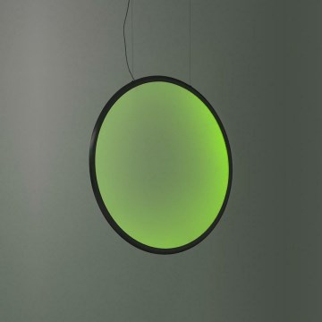 Artemide 1992330APP - LED RGBW Aptumšojuma lustra ar auklu DISCOVERY LED/42W/230V 2700-6500K melna