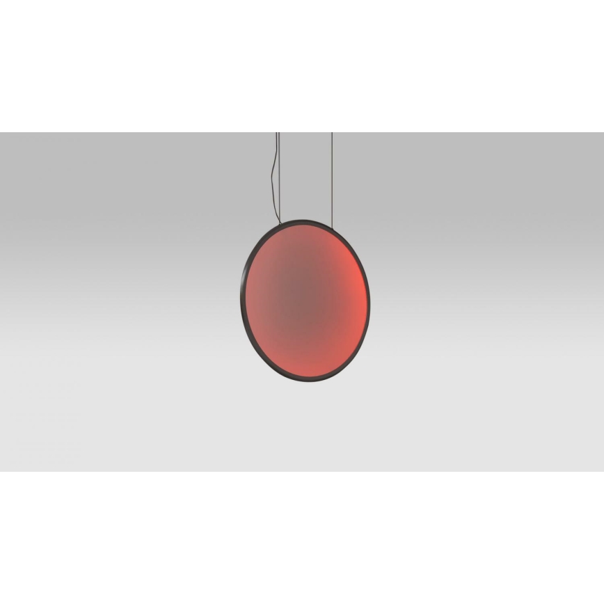 Artemide 1992330APP - LED RGBW Aptumšojuma lustra ar auklu DISCOVERY LED/42W/230V 2700-6500K melna