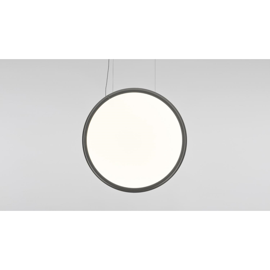 Artemide 1992330APP - LED RGBW Aptumšojuma lustra ar auklu DISCOVERY LED/42W/230V 2700-6500K melna