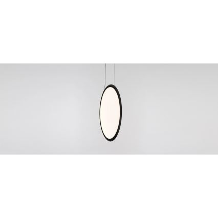Artemide 1992330APP - LED RGBW Aptumšojuma lustra ar auklu DISCOVERY LED/42W/230V 2700-6500K melna