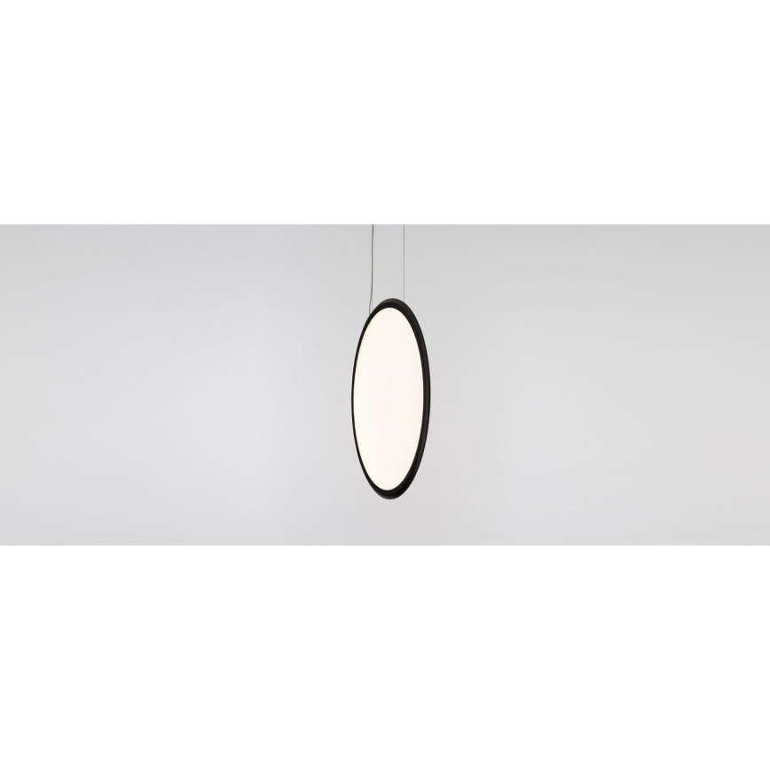 Artemide 1992330APP - LED RGBW Aptumšojuma lustra ar auklu DISCOVERY LED/42W/230V 2700-6500K melna