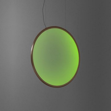 Artemide 1992360APP - LED RGBW Aptumšojuma lustra ar auklu DISCOVERY LED/42W/230V 2700-6500K bronza