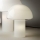 Artemide A006300 - Galda lampa ONFALE 1xE14/5W/230V + 1xE27/13W balta