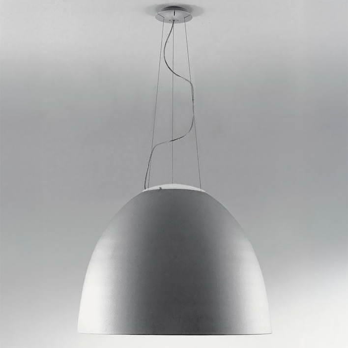 Artemide A242910 - Lustra ar auklu NUR 2xR7s/11W/230V pelēka