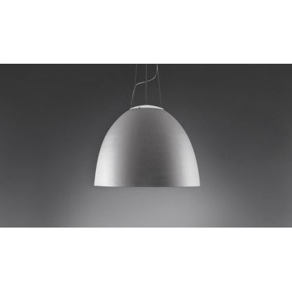 Artemide A242910 - Lustra ar auklu NUR 2xR7s/11W/230V pelēka