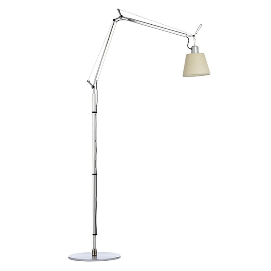 Artemide AR 0947010A+AR A012820 KOMPLET - Grīdas lampa TOLOMEO BASCULANTE 1xE27/100W/230V