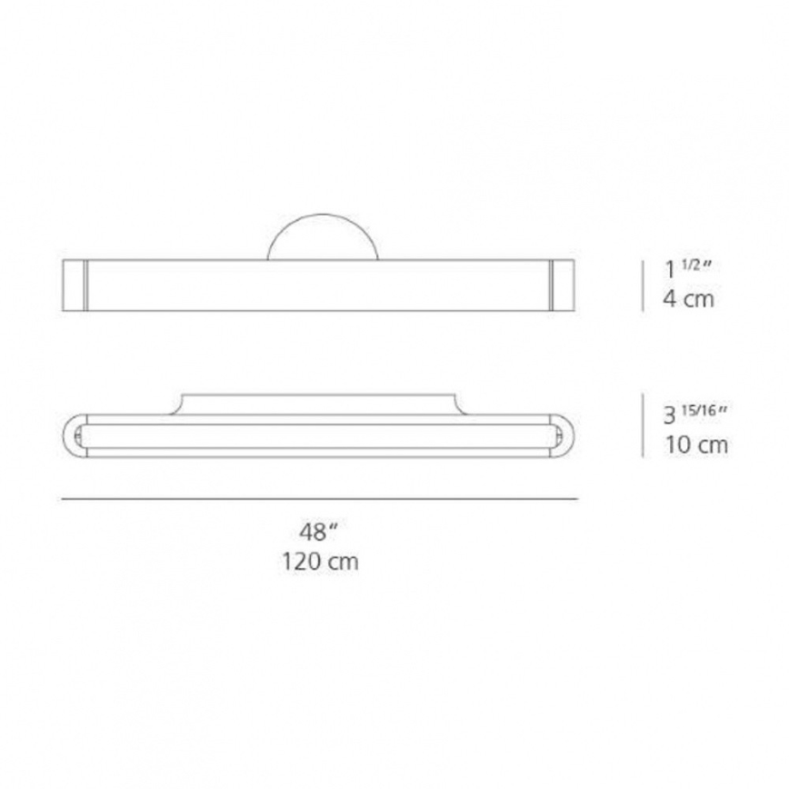 Artemide AR 1917020A - LED Sienas gaismeklis TALO 120 1xLED/51W/230V