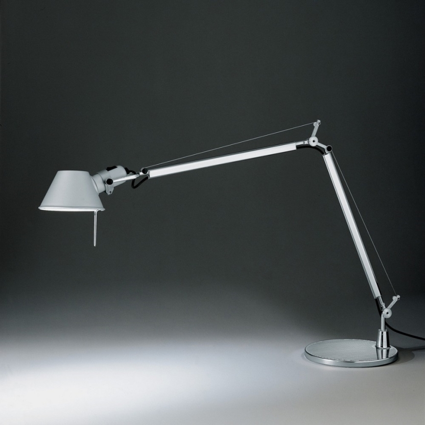 Artemide AR A005910+AR A008600 KOMPLET - Galda lampa TOLOMEO MINI 1xE27/70W/230V