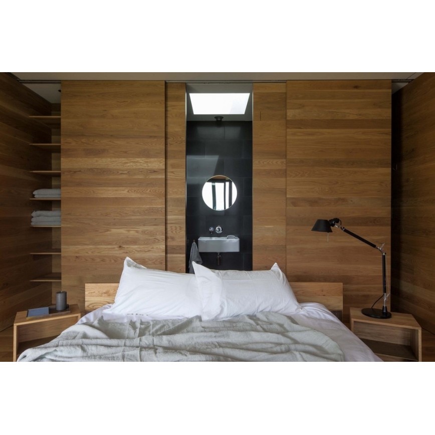 Artemide AR A005940+AR A00861 komplekts - galda lampa TOLOMEO MINI 1xE27/70W/230V