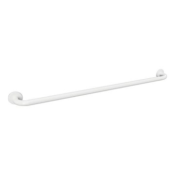 Atbalsta rokturis 128x8 cm balts