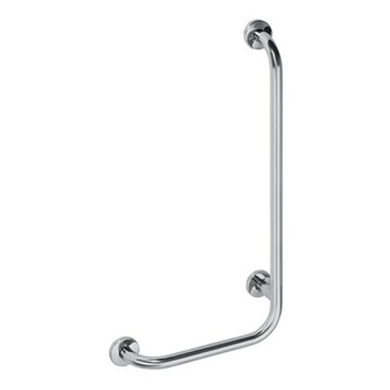 Atbalsta rokturis 63x89 cm, nerūsējošais tērauds/sudraba