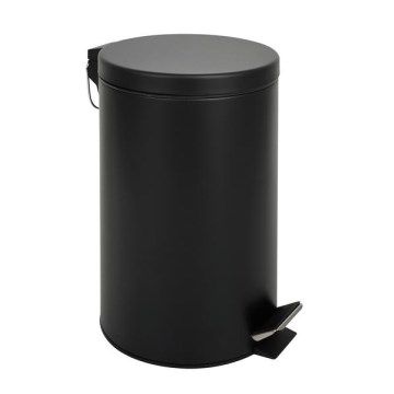 Atkritumu tvertne 12 l melna