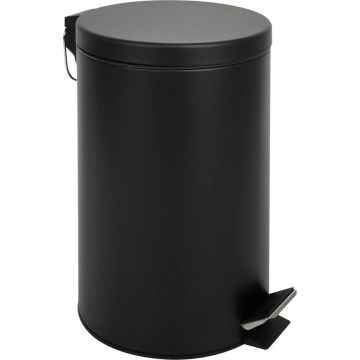 Atkritumu tvertne 20 l melna