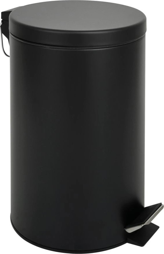 Atkritumu tvertne 20 l melna