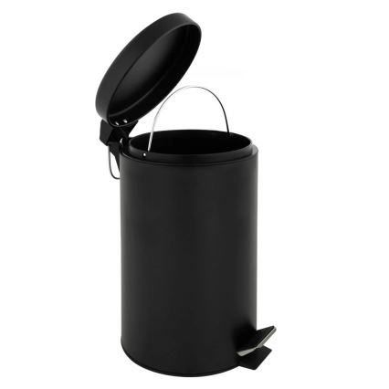 Atkritumu tvertne 20 l melna