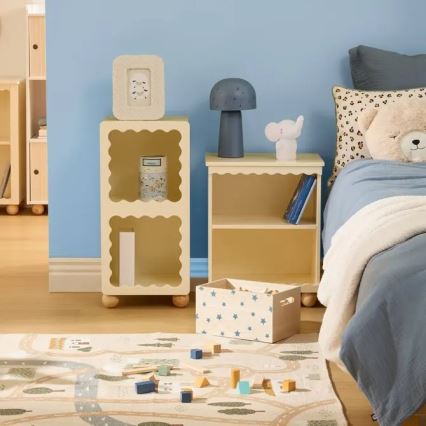 Atmosphera - Bērnu galda lampa STARRY MUSHROOM 1xE14/25W/230V zila