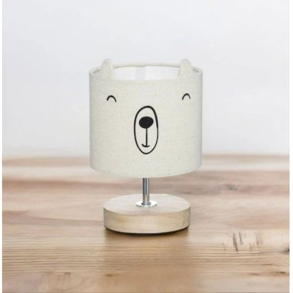 Atmosphera - Bērnu galda lampa TOXEY 1xE14/25W/230V lācītis