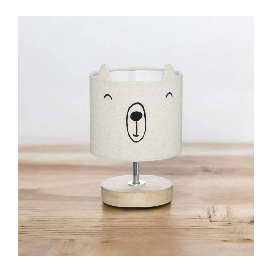 Atmosphera - Bērnu galda lampa TOXEY 1xE14/25W/230V lācītis