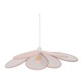 Atmosphera - bērnu lustra uz vada PETAL 1xE27/40W/230V Ø 64 cm rozā