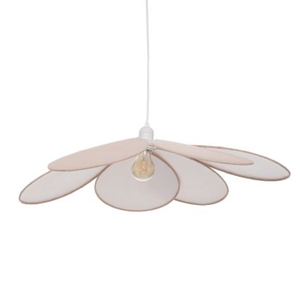Atmosphera - bērnu lustra uz vada PETAL 1xE27/40W/230V Ø 64 cm rozā