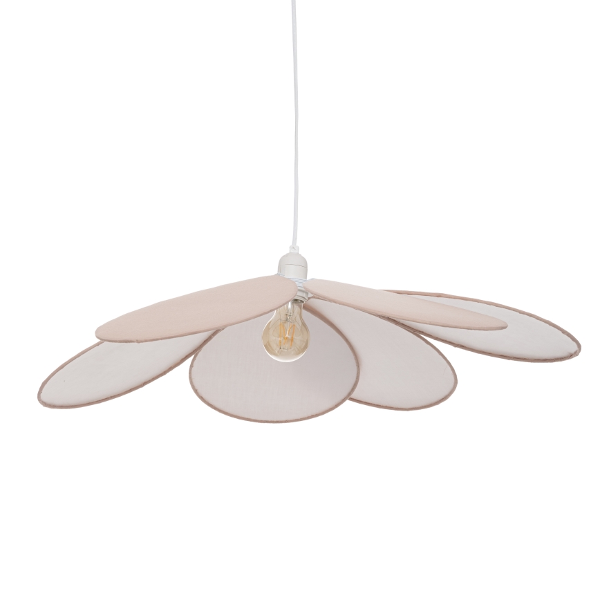 Atmosphera - bērnu lustra uz vada PETAL 1xE27/40W/230V Ø 64 cm rozā